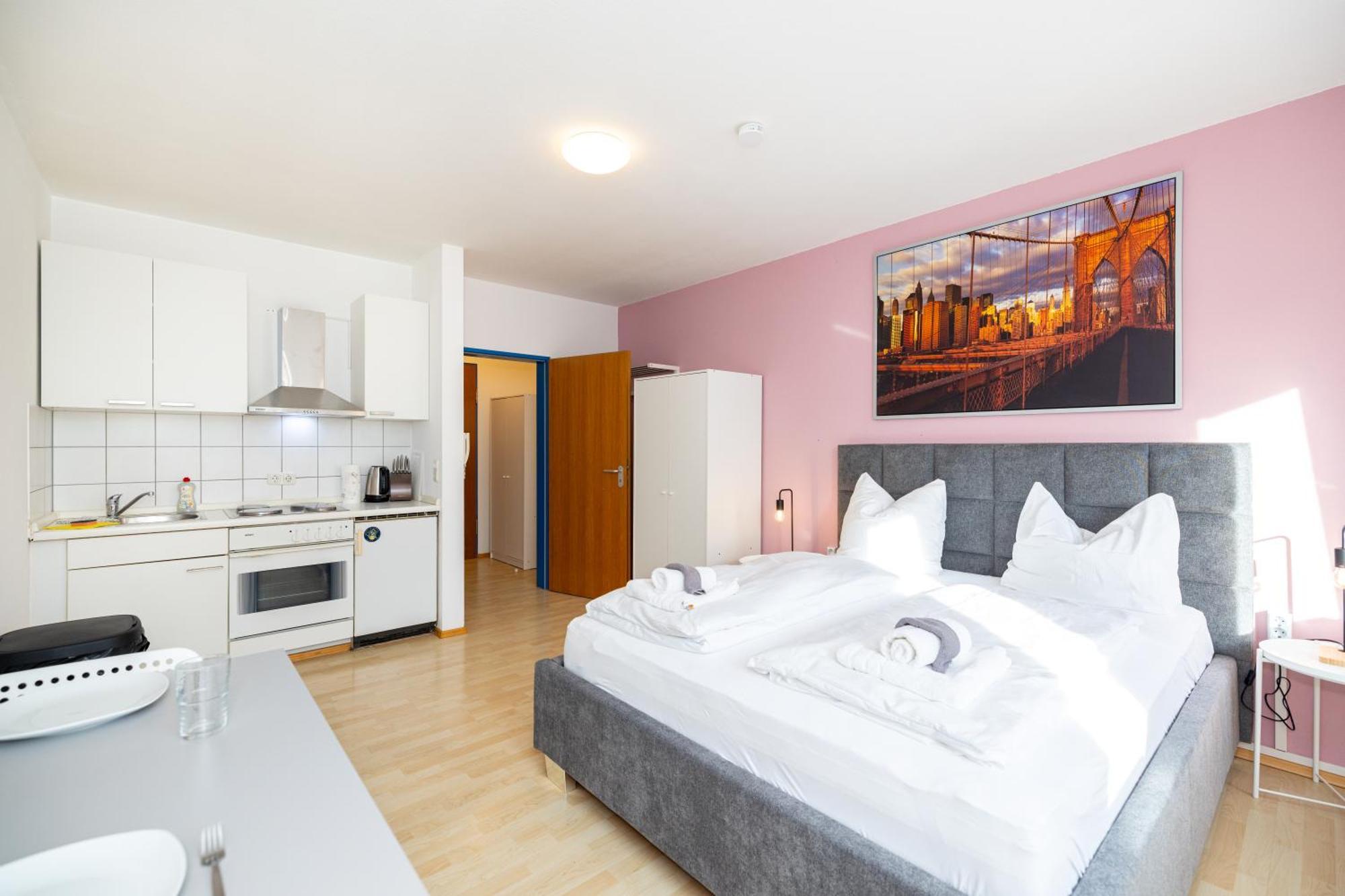 Nette Apartments In Wuerzburg المظهر الخارجي الصورة